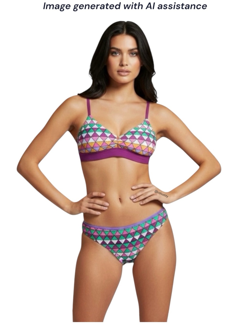 NWT Bingo Surf XL DD underwire bikini